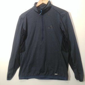 Salomon Mens FlowTech Long Sleeve Half Zip Running Top - Size M - Pre-owned - RR